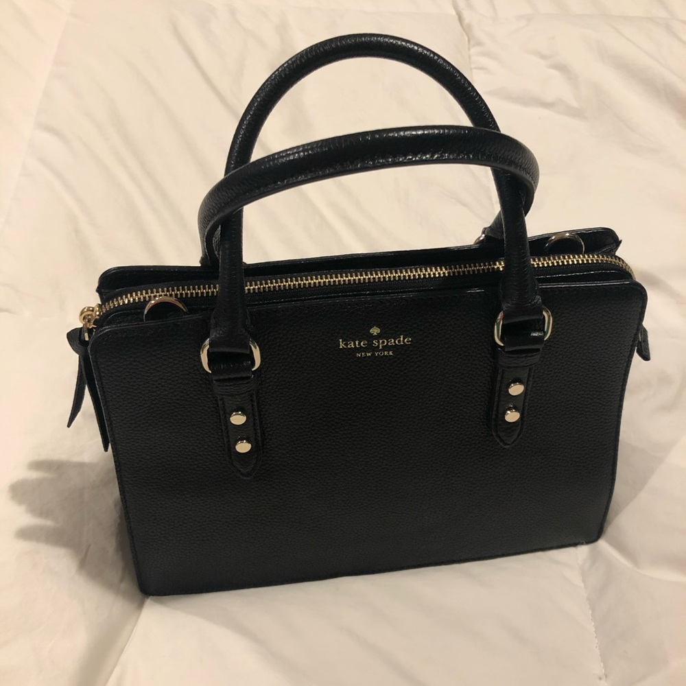 Kate Spade Black Satchel - Mulberry Street Lise